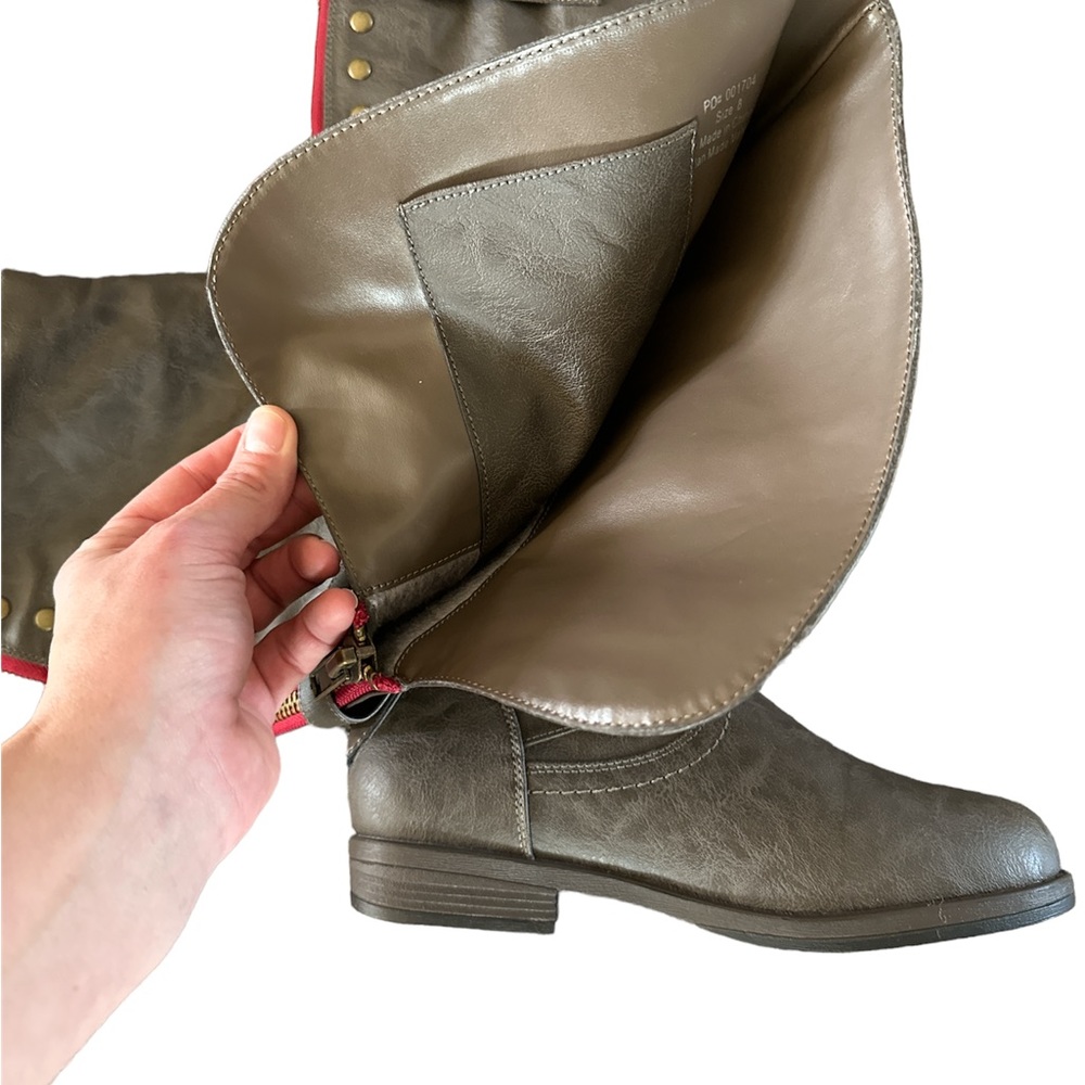 NWOB Studded Boots by Journee - Picture 3 of 6